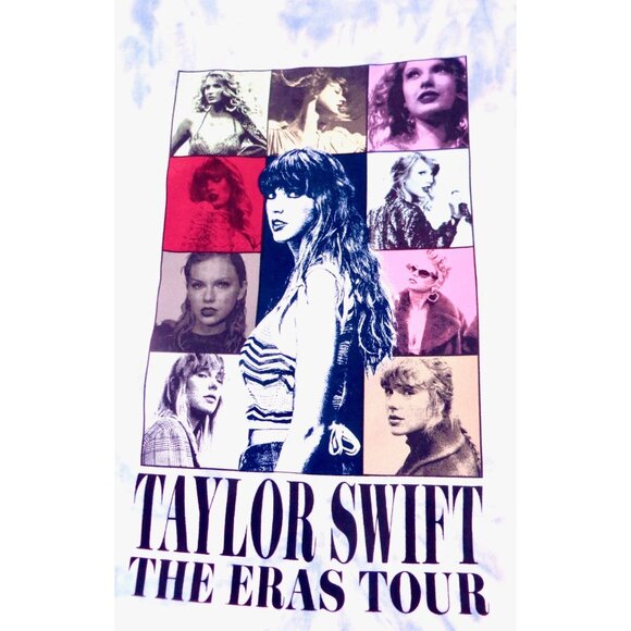 NEW! Official Taylor Swift Eras Tour Sleeveless Tank Top Tie Dye T-Shirt SZ L - Picture 8 of 11
